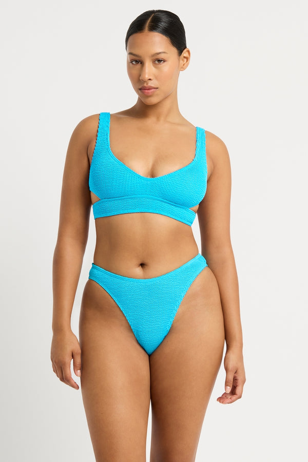 Bound by Bond-Eye Christy Brief in Cyan Recycled