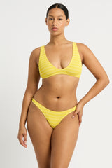 Bound by Bond-Eye Vista Brief in Limoncello Stripe