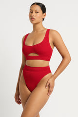 Bound by Bond-Eye Savannah Brief in Baywatch Red Eco