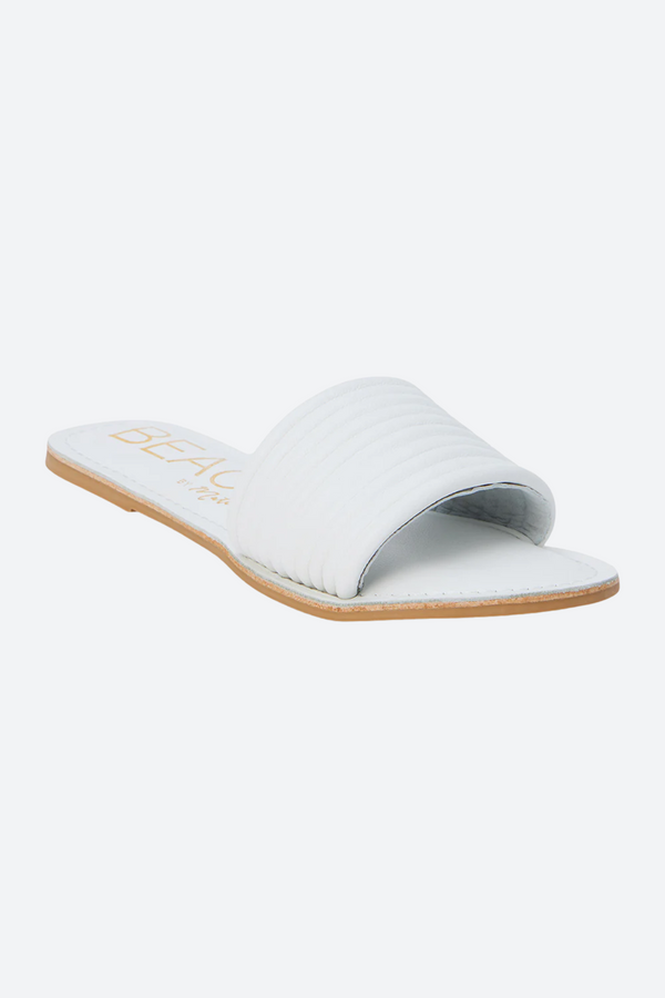 Matisse Troller Slide Sandal in White