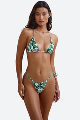 Stone Fox Tropez Skimpy String Tri Top in Flora