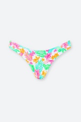 Kulani Kinis Vintage V Bikini Bottom in Coconut Dreams