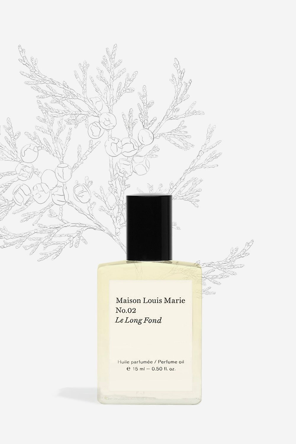 Maison Louis Marie No.02 Le Long Fond Perfume Oil 0.5 oz.