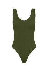 Bound by Bond-Eye Mara One Piece in Khaki Eco