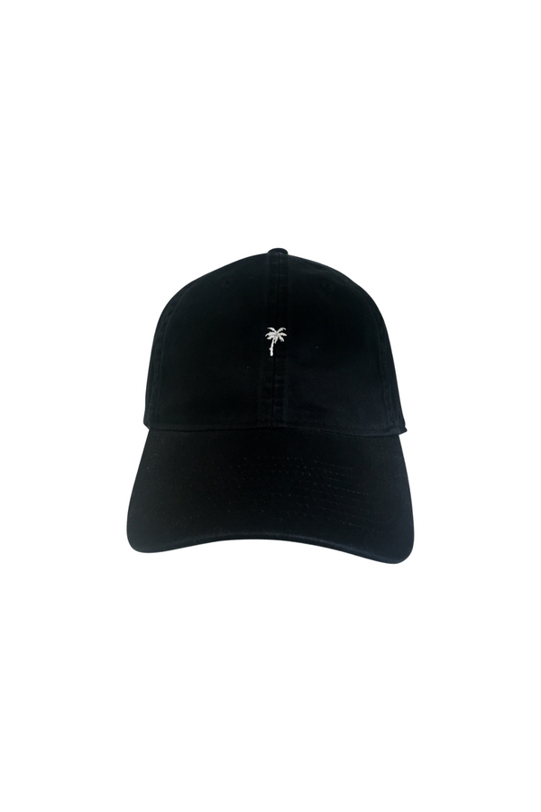 BikiniBird Palm Tree Baseball Hat in Black